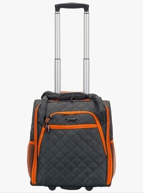 Rockland Melrose Upright Wheeled Underseater Carry-on Luggage